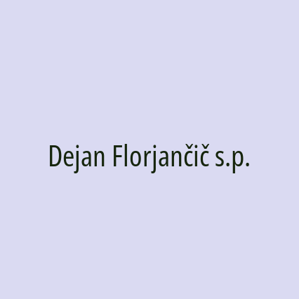 Dejan Florjančič s.p. - Logotip