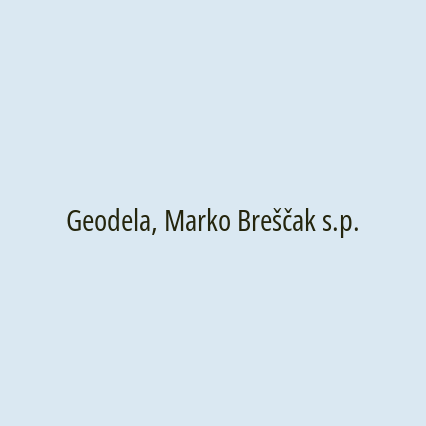 Geodela, Marko Breščak s.p. - Logotip