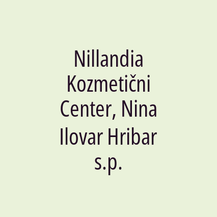 Nillandia Kozmetični Center, Nina Ilovar Hribar s.p. - Logotip