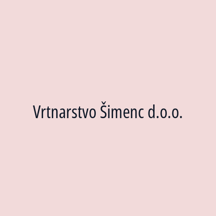 Vrtnarstvo Šimenc d.o.o. - Logotip