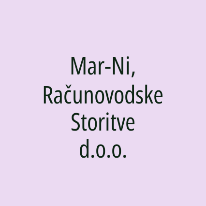 Mar-Ni, Računovodske Storitve d.o.o. - Logotip