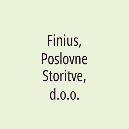 Finius, Poslovne Storitve, d.o.o. - Logotip