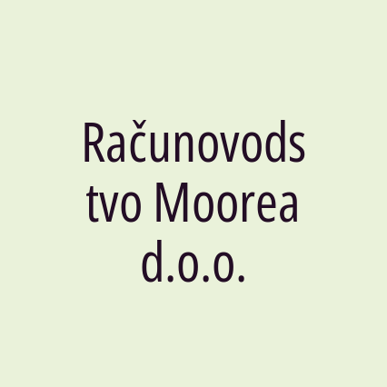 Računovodstvo Moorea d.o.o.