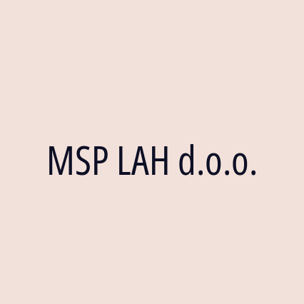 MSP LAH d.o.o.