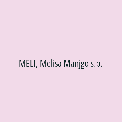 MELI, Melisa Manjgo s.p.