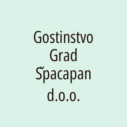 Gostinstvo Grad Špacapan d.o.o.