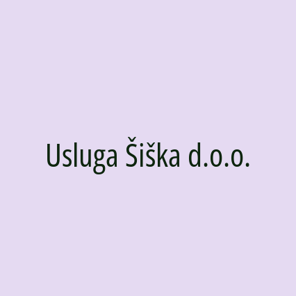 Usluga Šiška d.o.o.