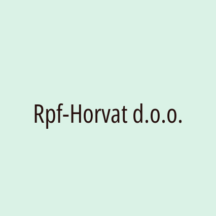 Rpf-Horvat d.o.o. - Logotip