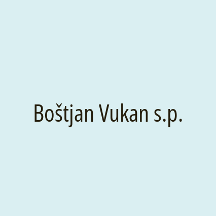 Boštjan Vukan s.p. - Logotip