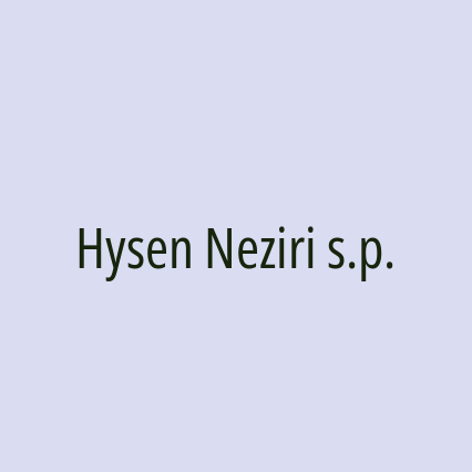 Hysen Neziri s.p.