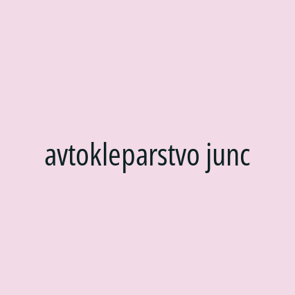 avtokleparstvo junc