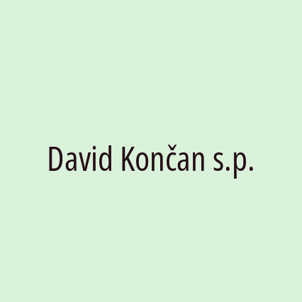 David Končan s.p.