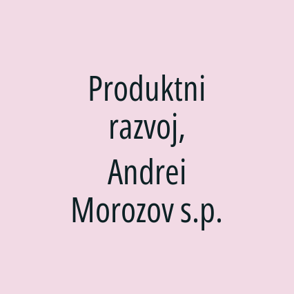 Produktni razvoj, Andrei Morozov s.p. - Logotip