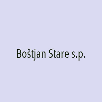 Boštjan Stare s.p.