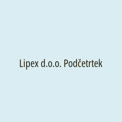 Lipex d.o.o. Podčetrtek - Logotip