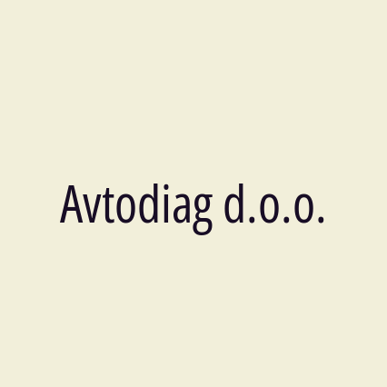 Avtodiag d.o.o.