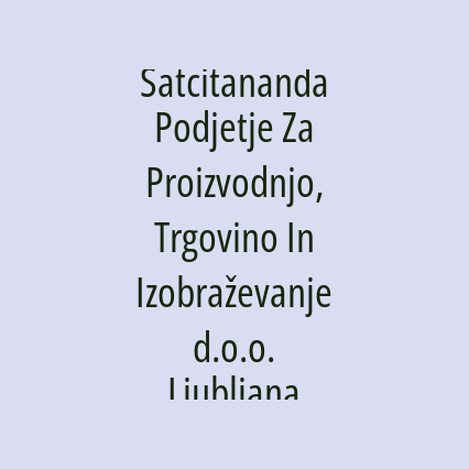 Satcitananda Podjetje Za Proizvodnjo, Trgovino In Izobraževanje d.o.o. Ljubljana - Logotip