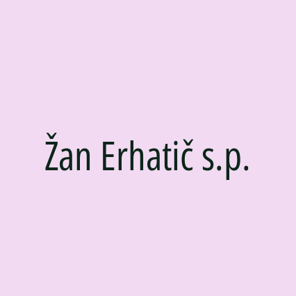 Žan Erhatič s.p.