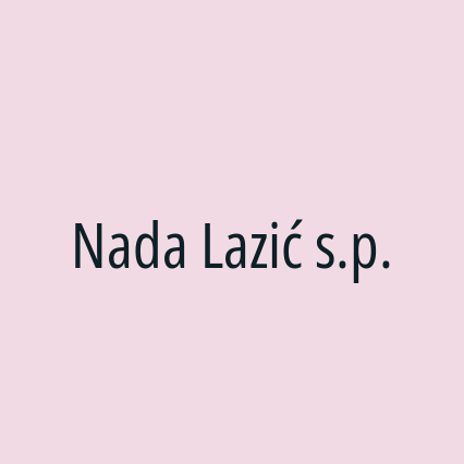 Nada Lazić s.p.