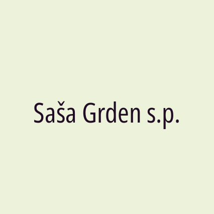 Saša Grden s.p. - Logotip