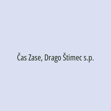 Čas Zase, Drago Štimec s.p. - Logotip