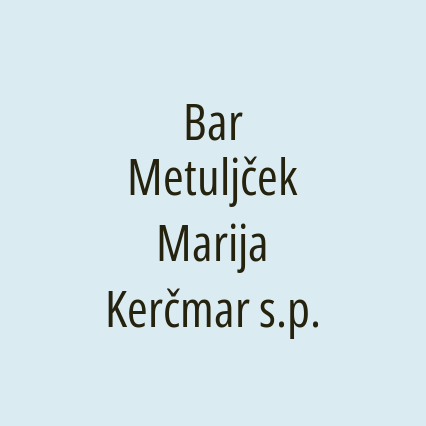 Bar Metuljček Marija Kerčmar s.p.