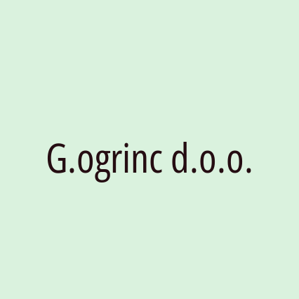 G.ogrinc d.o.o.