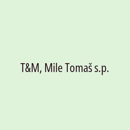 T&M, Mile Tomaš s.p. - Logotip