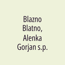 Blazno Blatno, Alenka Gorjan s.p. - Logotip