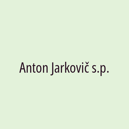 Anton Jarkovič s.p. - Logotip