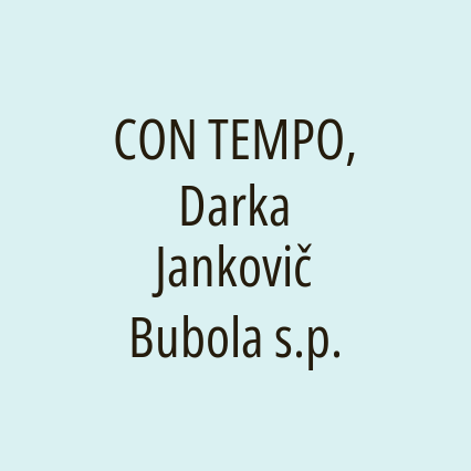 CON TEMPO, Darka Jankovič Bubola s.p. - Logotip