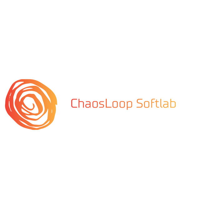 Chaosloop Softlab, Leonardo Gaube, s.p. - Logotip