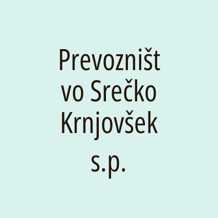 Prevozništvo Srečko Krnjovšek s.p.