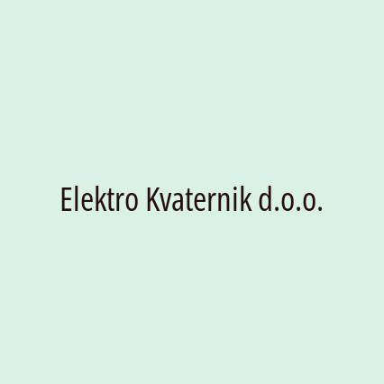 Elektro Kvaternik d.o.o. - Logotip