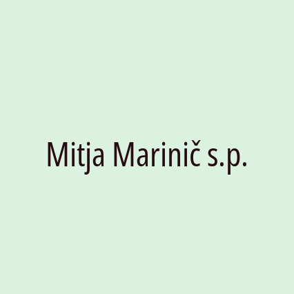 Mitja Marinič s.p.