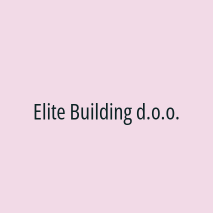 Elite Building d.o.o.