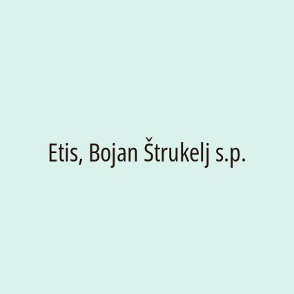 Etis, Bojan Štrukelj s.p. - Logotip