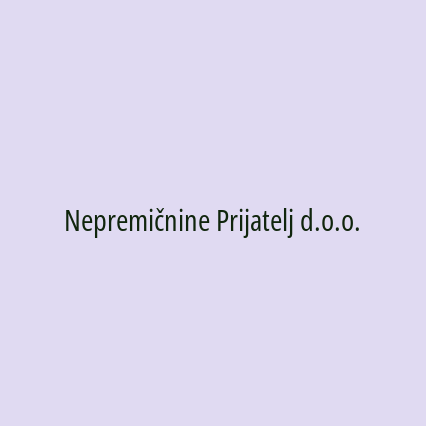 Nepremičnine Prijatelj d.o.o. - Logotip