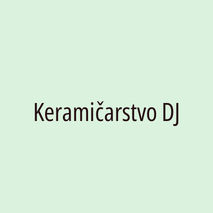 Keramičarstvo DJ