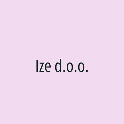 Ize d.o.o. - Logotip