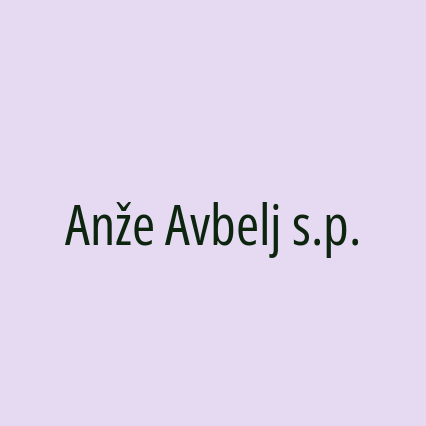 Anže Avbelj s.p.