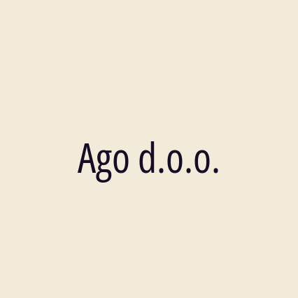 Ago d.o.o. - Logotip