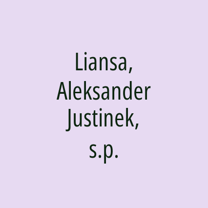 Liansa, Aleksander Justinek, s.p. - Logotip