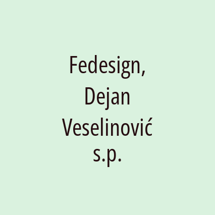 Fedesign, Dejan Veselinović s.p.