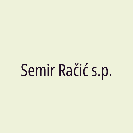 Semir Račić s.p.