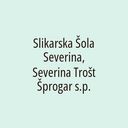 Slikarska Šola Severina, Severina Trošt Šprogar s.p. - Logotip