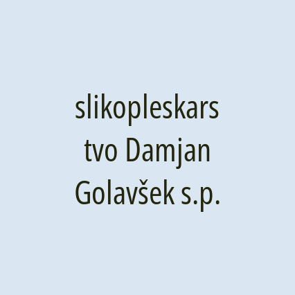 slikopleskarstvo Damjan Golavšek s.p.