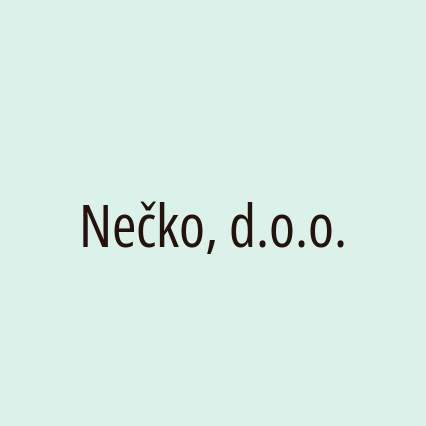 Nečko, d.o.o. - Logotip