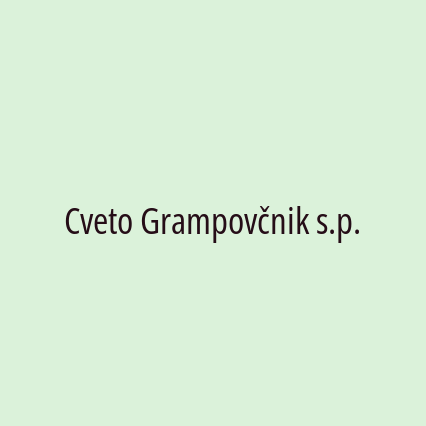 Cveto Grampovčnik s.p. - Logotip