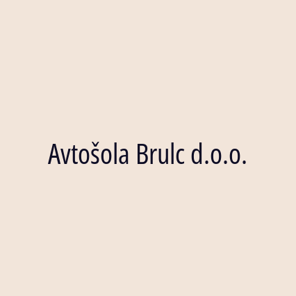 Avtošola Brulc d.o.o.